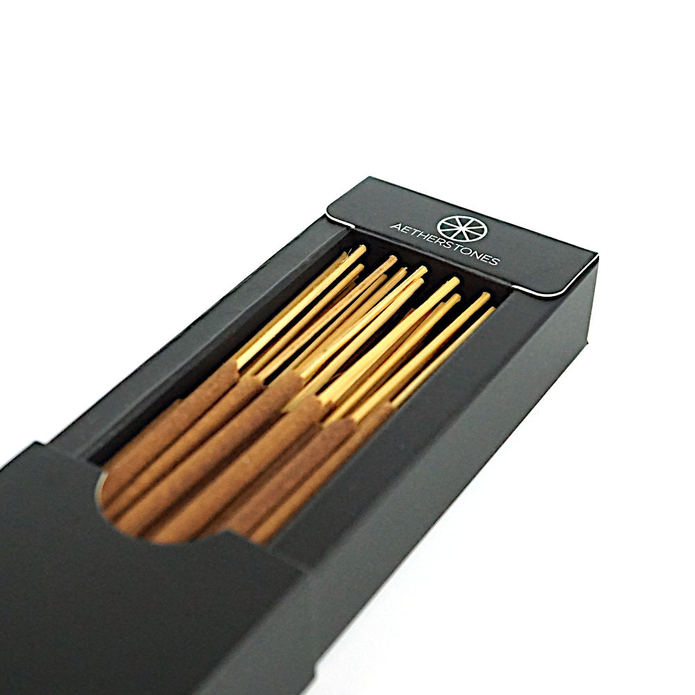 AETHERSTONES 20 Sticks of Natural Sandalwood Blend Incense Stick